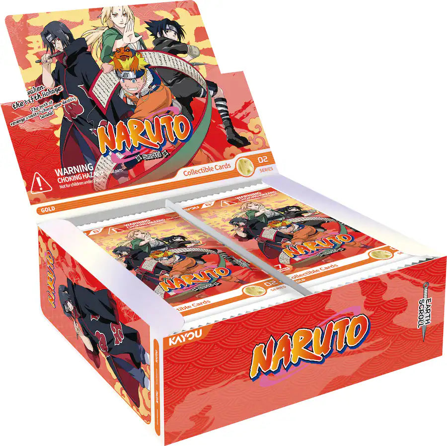 Naruto Trading Card - Earth Scroll Collectible Card Box Series 2