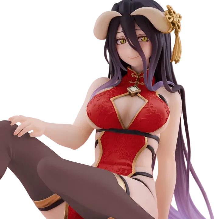 albedo red dress Sega Overlord Anime Figure Statue Toy Albedo Red Dress ver