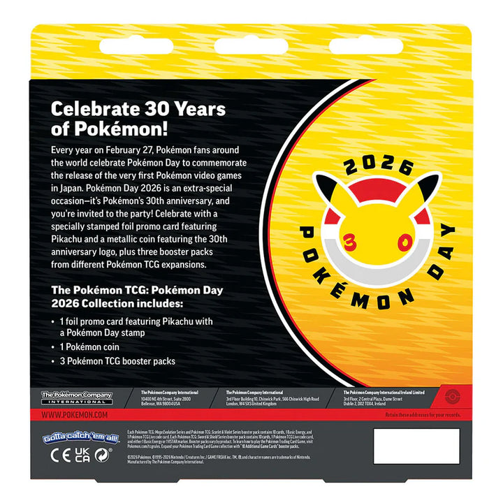 Pokemon TCG - Pokemon Day 2026 Collection [PRE-ORDER]