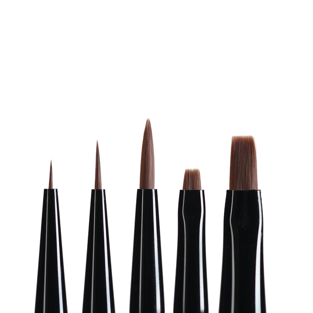 Ray Studio Model Kit Pointed & Flat Brush