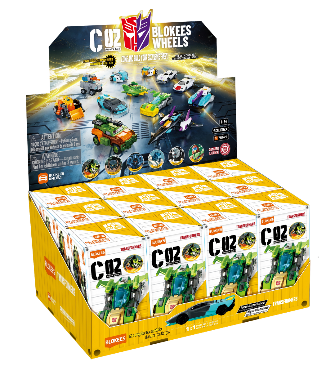 Blokees Wheels Transformers C02 Wreck'N Rule Blind Box [PRE-ORDER]