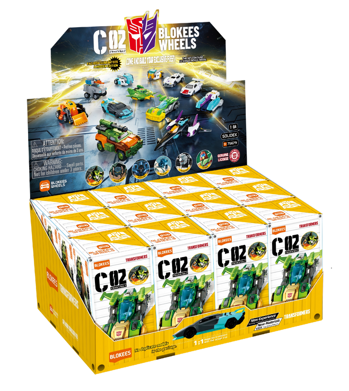 Blokees Wheels Transformers C02 Wreck'N Rule Blind Box [PRE-ORDER]