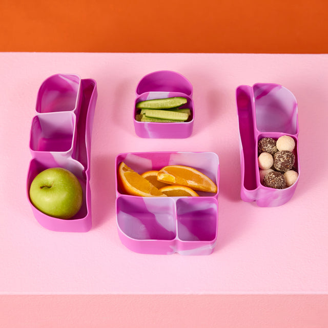 B.Box - Silicone Bento Tray - Mini Lunchbox - Cosmic