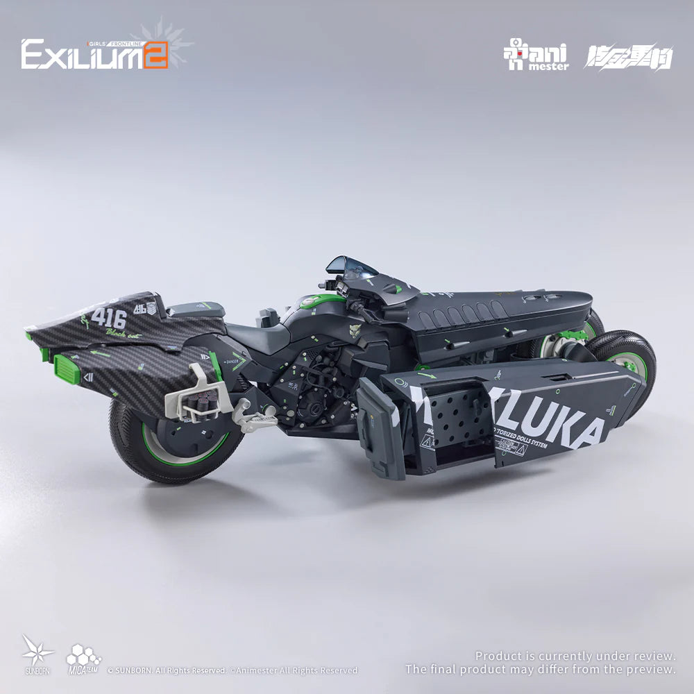 Animaster & 核金重构 - 1/12 Girls' Frontline 2 Klukai + Motorcycle (Model Kit) Set Of 2 [PRE-ORDER]