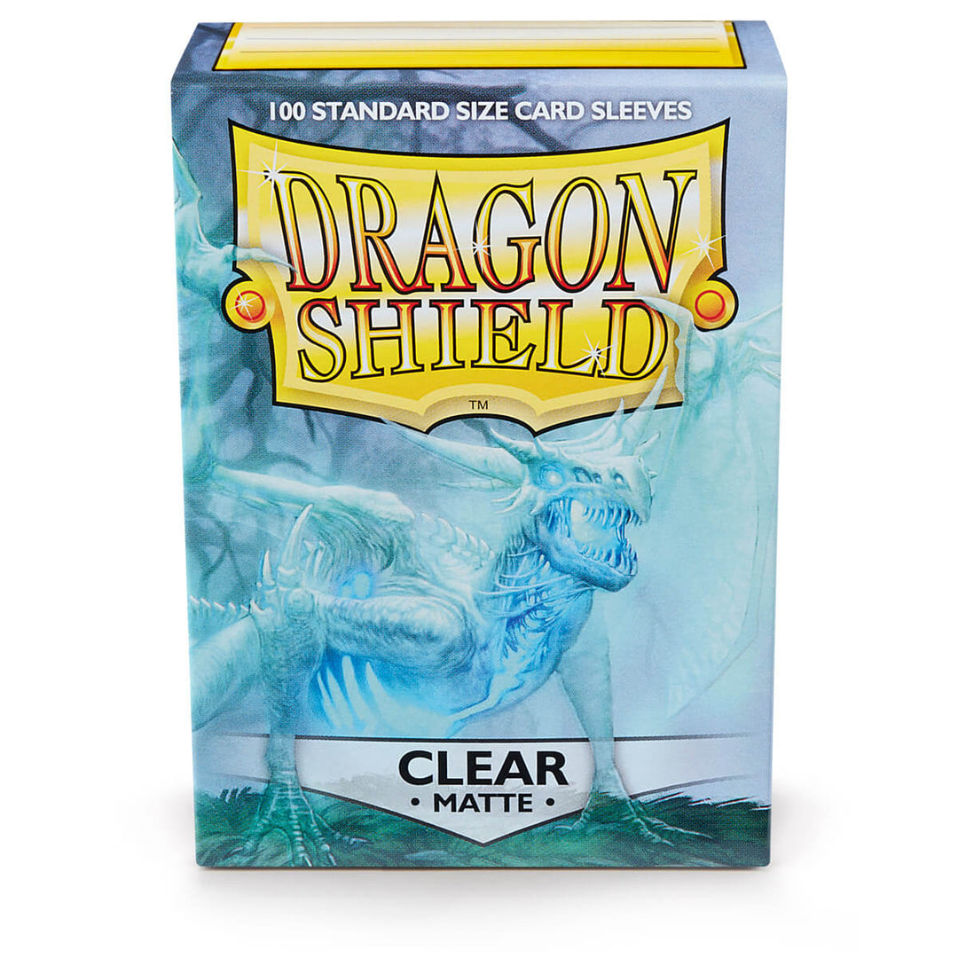 Dragon Shield: Sleeves Clear Matte (100 Pack)