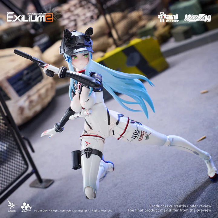 Animaster & 核金重构 - 1/12 Girls' Frontline 2 Klukai + Motorcycle (Model Kit) Set Of 2 [PRE-ORDER]