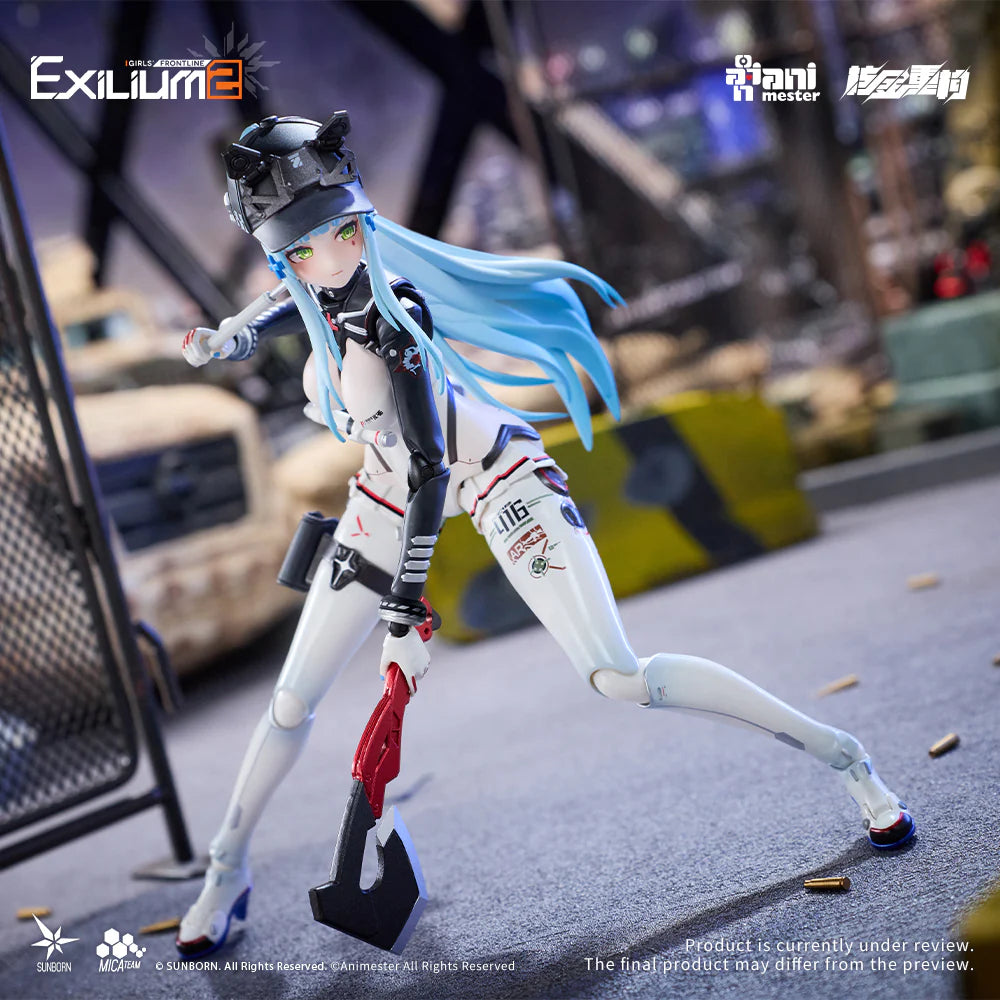 Animaster & 核金重构 - 1/12 Girls' Frontline 2 Klukai + Motorcycle (Model Kit) Set Of 2 [PRE-ORDER]