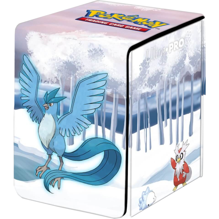 ULTRA PRO - Pokemon Frosted Forest Gallery Alcove Flip Deck Box