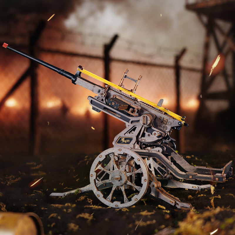 ROKR - Anti-aircraft Gun Wooden 3D Puzzle LQM01 [PRE-ORDER]