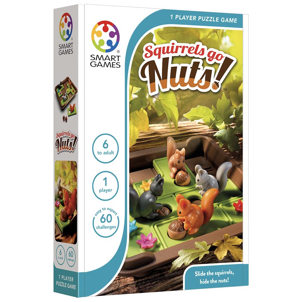 SmartGames - Squirrels Go Nuts Children's Kid's Single Player Puzzle Game