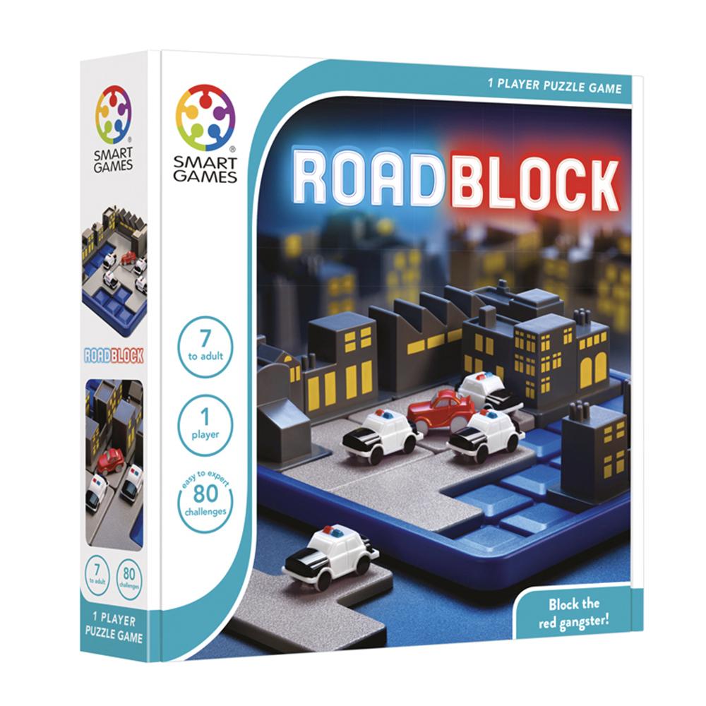 SmartGames - Road Block Children's Kid's Single Player Puzzle Logic Game