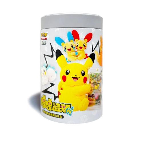Pokemon TCG - Cheeky Cheek Plush Card Display Gift Box(6pcs Simplified Chinese) [PRE-ORDER]