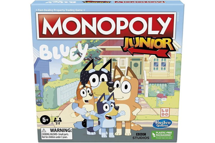 Monopoly - Junior Edition Board Game Bluey