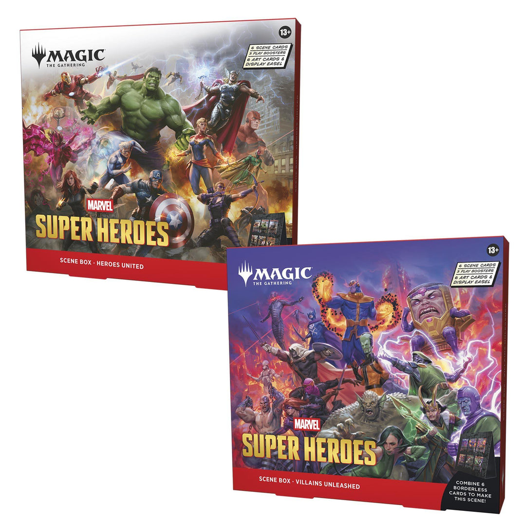 Magic The Gathering - Magic Marvel Super Heroes Scene Box [PRE-ORDER]