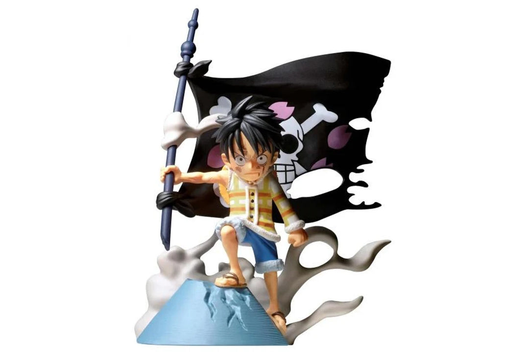 One Piece - Banpresto - WCF Log Stories Cranenking Figure - Monkey D. Luffy