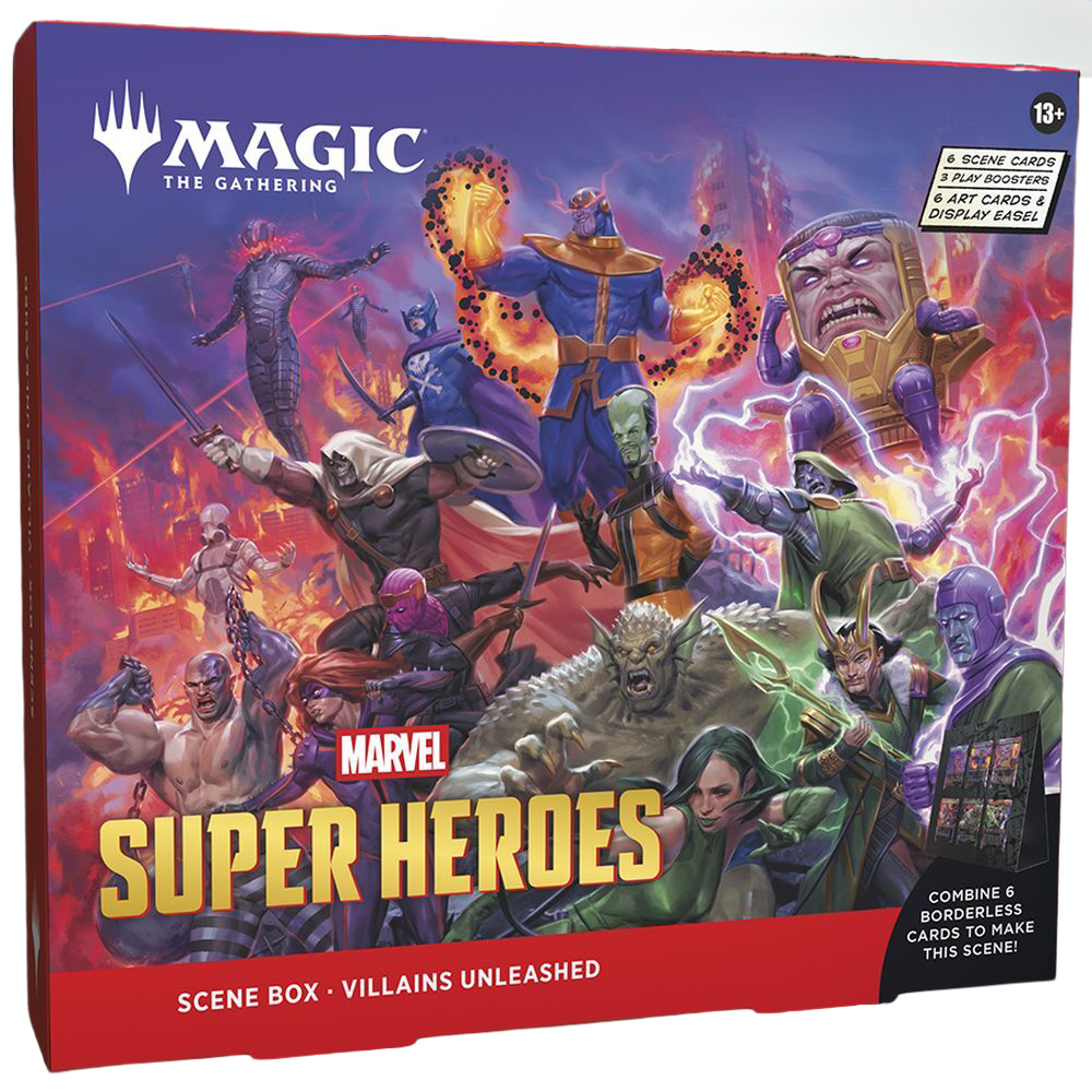 Magic The Gathering - Magic Marvel Super Heroes Scene Box [PRE-ORDER]