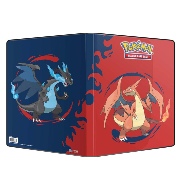 ULTRA PRO - Pokemon TCG 9-Pocket Portfolio - Mega Charizard X & Mega Charizard Y