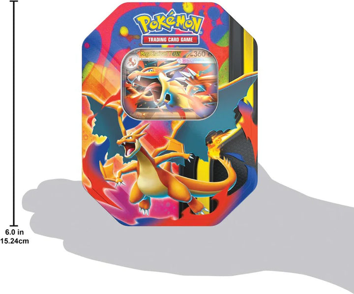 Pokemon TCG - Mega Evolution Mega Charizard Tin [PRE-ORDER]