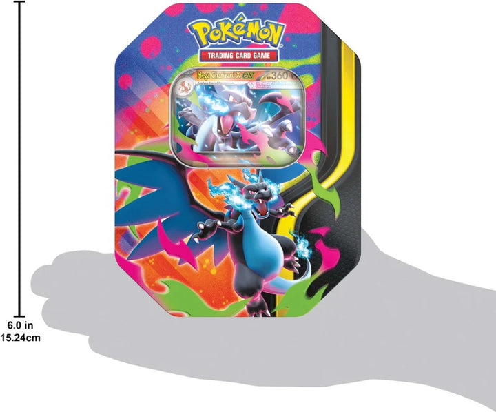 Pokemon TCG - Mega Evolution Mega Charizard Tin [PRE-ORDER]