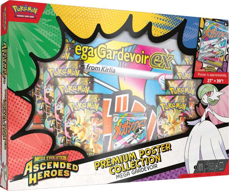Pokemon TCG - Mega Evolution Ascended Heroes Premium Poster Collection