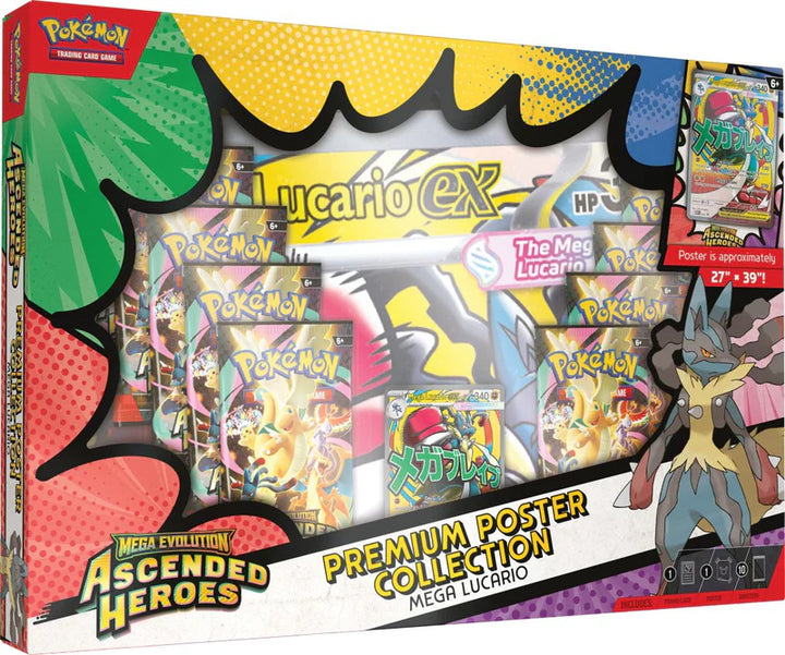 Pokemon TCG - Mega Evolution Ascended Heroes Premium Poster Collection