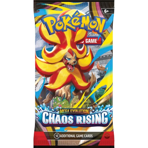 Pokemon TCG - Mega Evolution Chaos Rising Booster [PRE-ORDER]