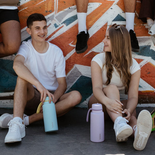 B.Box - Insulated Flip Top Bottle - Pool Side 1L