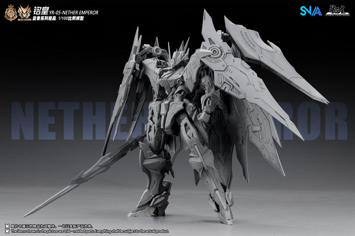 SNAA - 1/100 Royal Series YR-05 - Nether Emperor FA Form Model Kit [PRE-ORDER]
