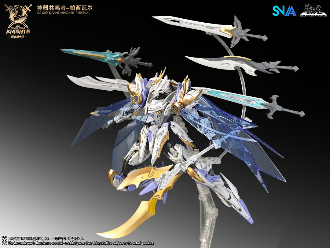 SNAA - 1/144 HG The Round Table Knights Divine Invoker Percival [PRE-ORDER]