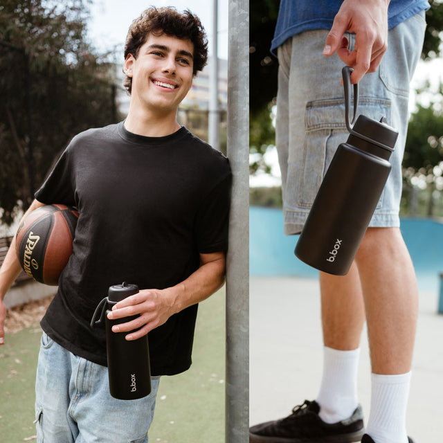 B.Box - Insulated Flip Top Bottle - Deep Space 1L