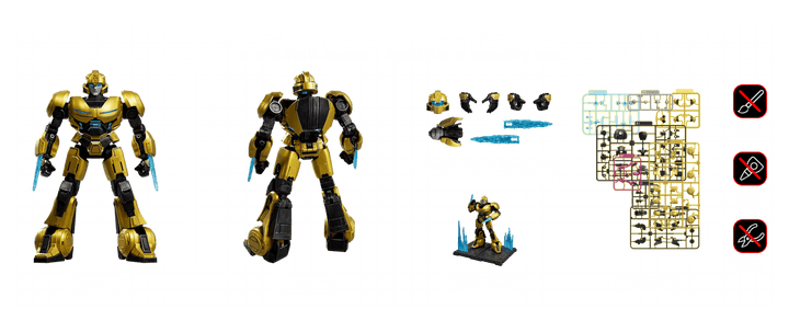 Blokees Transformers  B-127 15 Model Kit Classic Class 15 Luminous Eyes [PRE-ORDER]