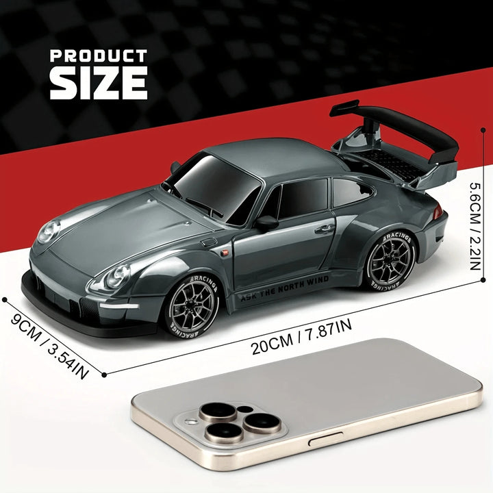 Remote Control Drifting Car - 1:24 Multicolored RC Car With LED Lights