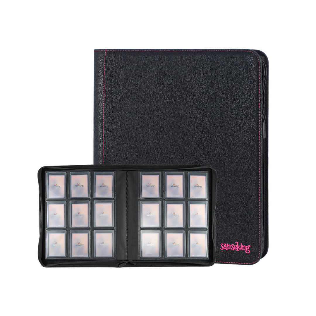 Sanseking - 9 Pocket PU Toploader Binder