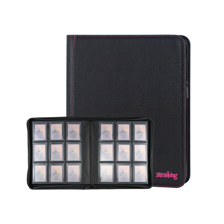 Sanseking - 9 Pocket PU Toploader Binder