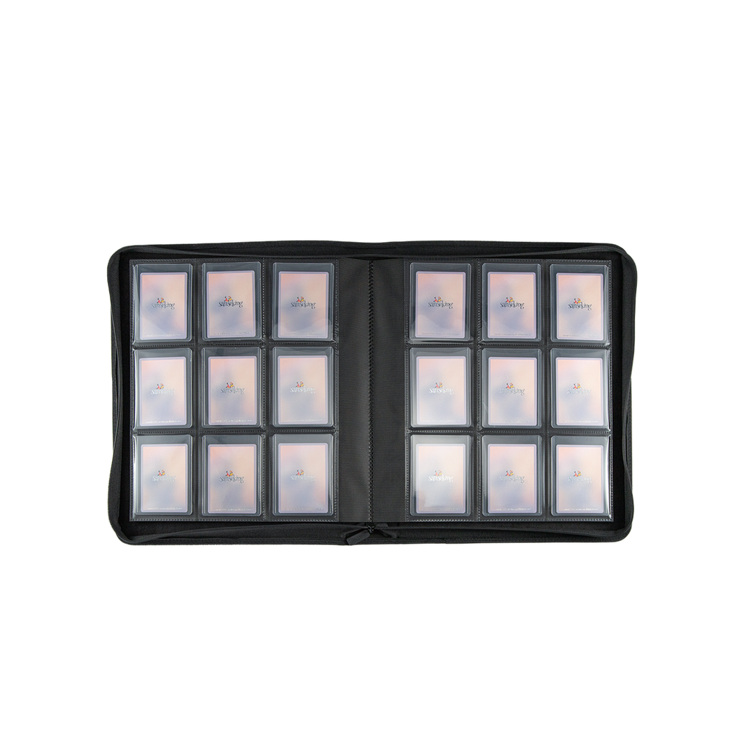 Sanseking - 9 Pocket PU Toploader Binder