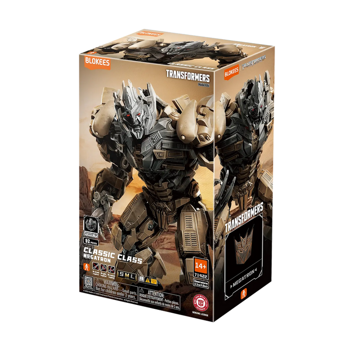 Blokees Transformers Movie 3 Megatron 22 Model Kit Classic Class 22 Luminous Eyes [PRE-ORDER]