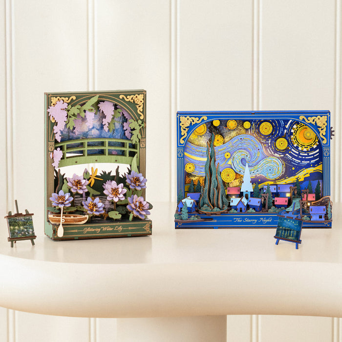 Rowood The Starry Night Wall Art 3D Wooden Puzzle TH003