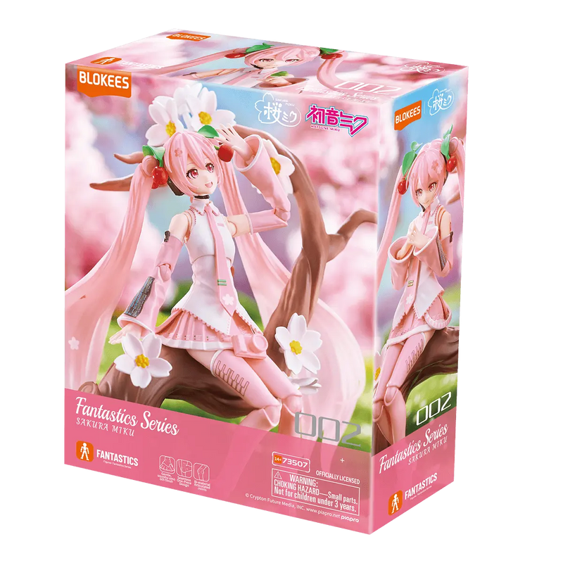 Blokees Sakura Miku Fantastics Edition Action Figures [PRE-ORDER]