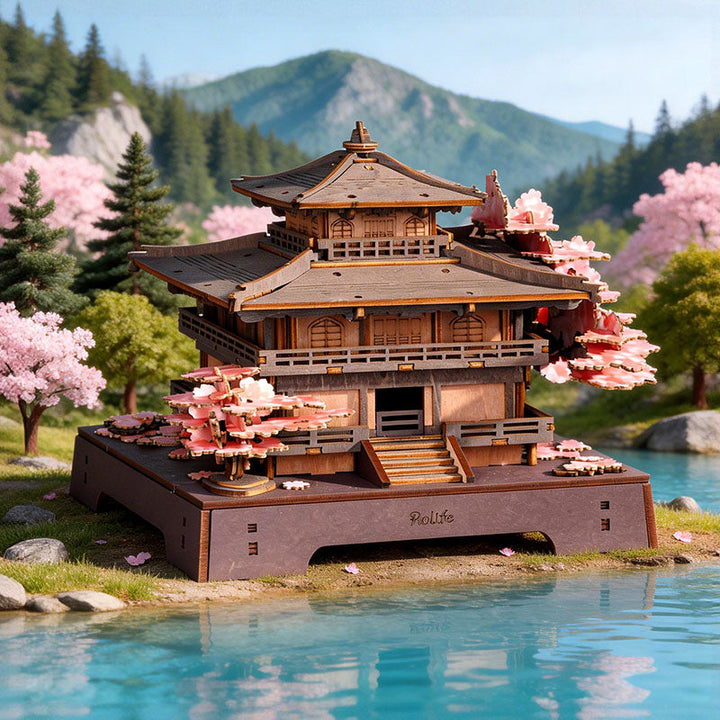 Rolife Sakura Pavilion 3D Wooden Puzzle TGA07 [PRE-ORDER]