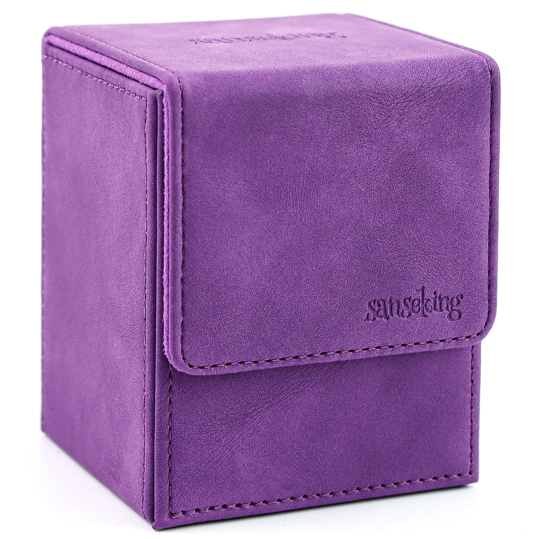 Sanseking - PU Deck Box for TCG (Vertical,Purple)