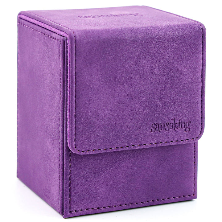 Sanseking - PU Deck Box for TCG (Vertical,Purple)