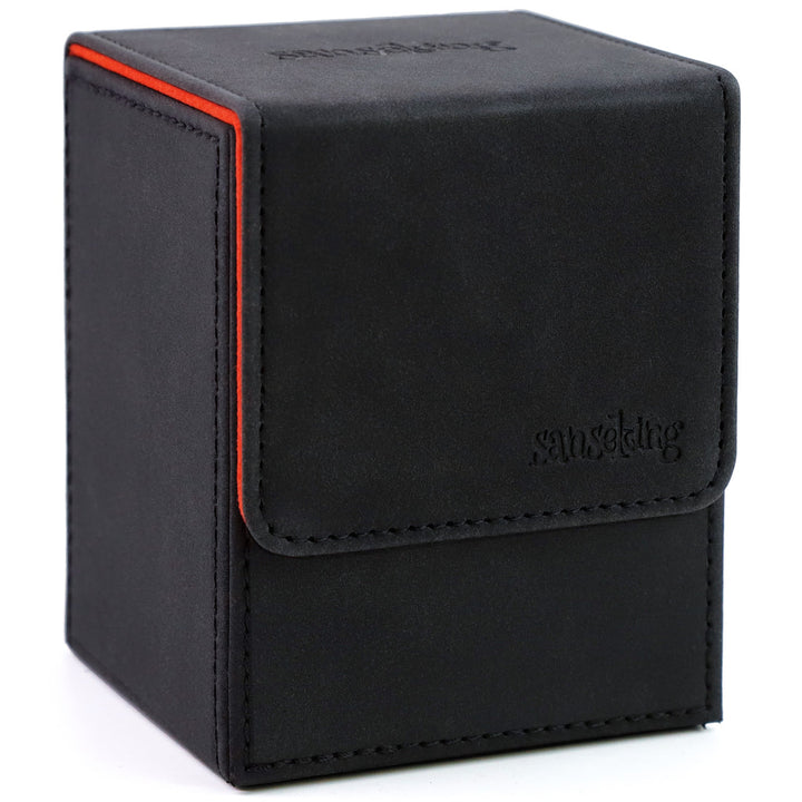Sanseking - PU Deck Box for TCG (Vertical,Black)