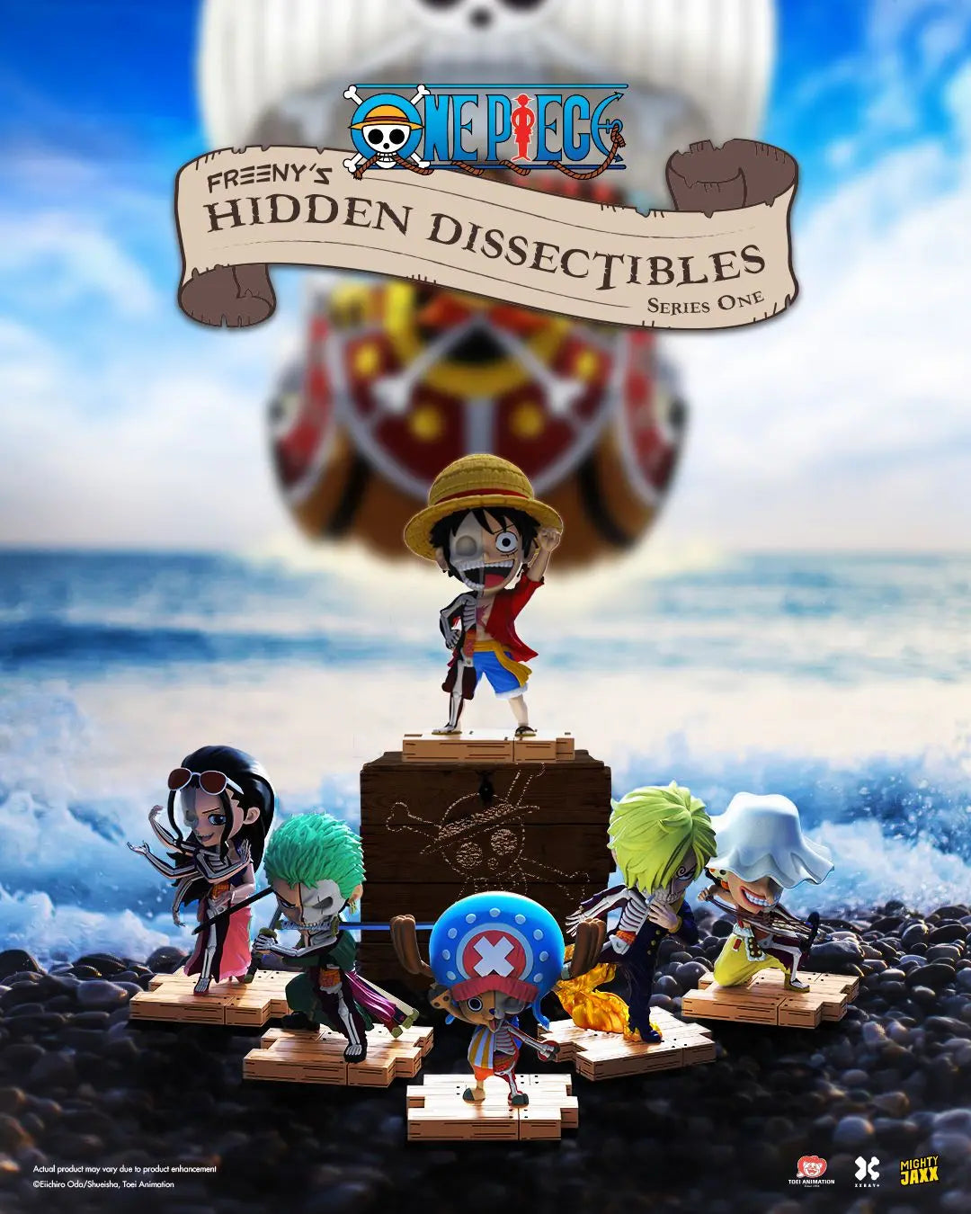 Mighty Jaxx - One Piece Freeny's Hidden Dissectibles Blind Box
