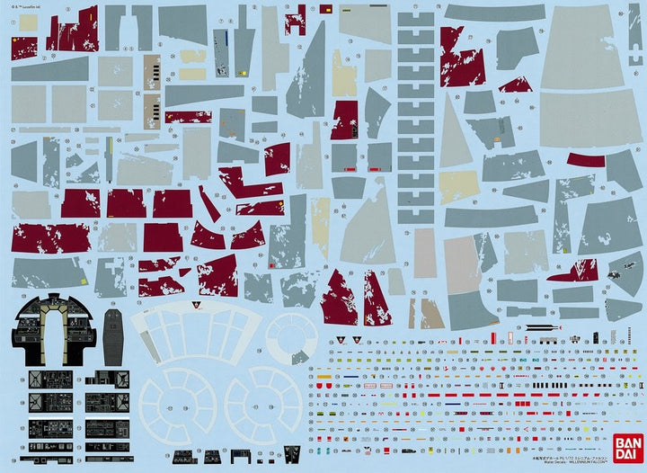 Bandai Star Wars - PG 1/72 A New Hope Millennium Falcon Model Kit