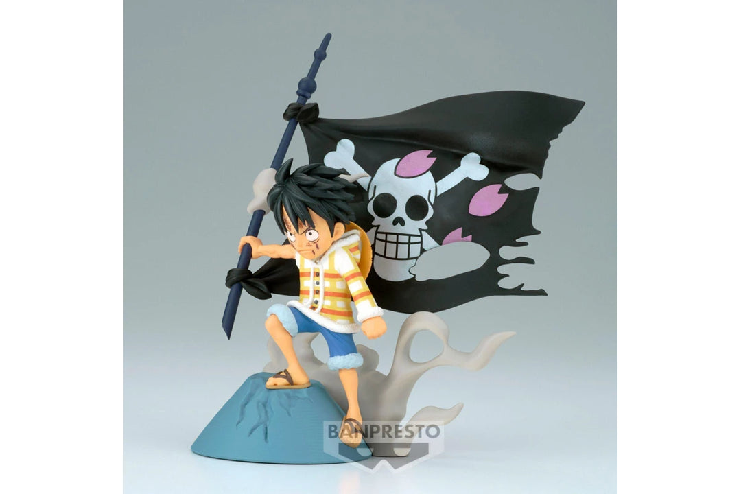 One Piece - Banpresto - WCF Log Stories Cranenking Figure - Monkey D. Luffy