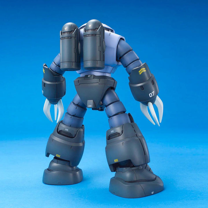 Gundam 1/100 MG MSM-07 Z'Gok Mass Production Type rear three-quarter view