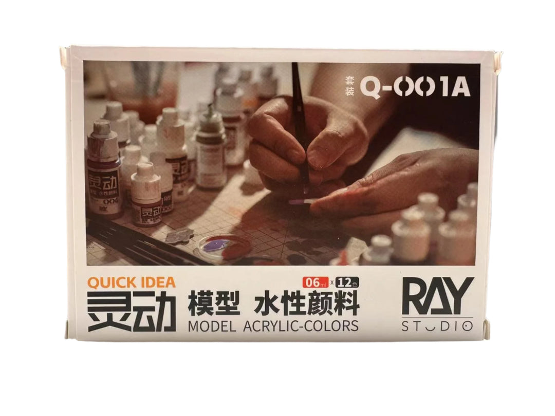 Ray Studio Water Based Acrylic-Colors Model Paint