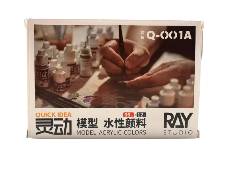 Ray Studio Water Based Acrylic-Colors Model Paint