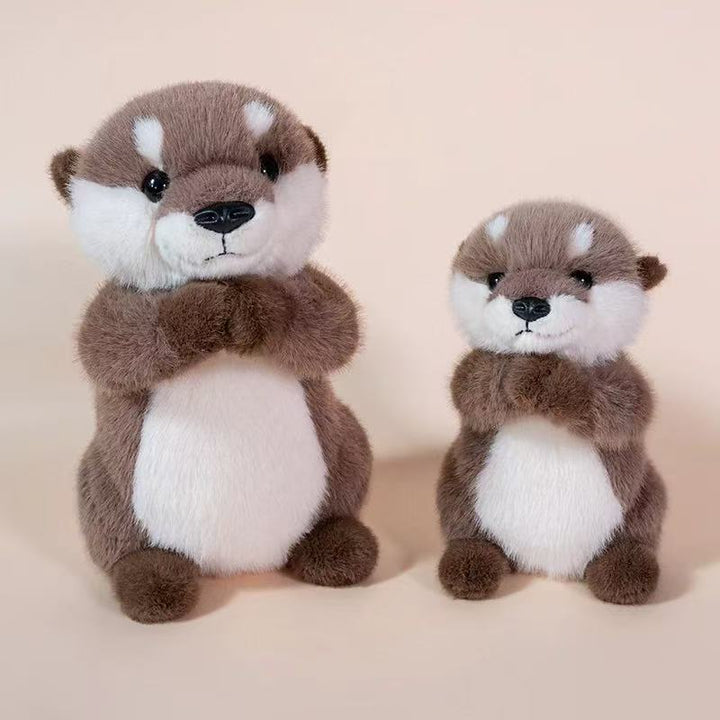 Cuddly Otter Plush Magnet Hand
