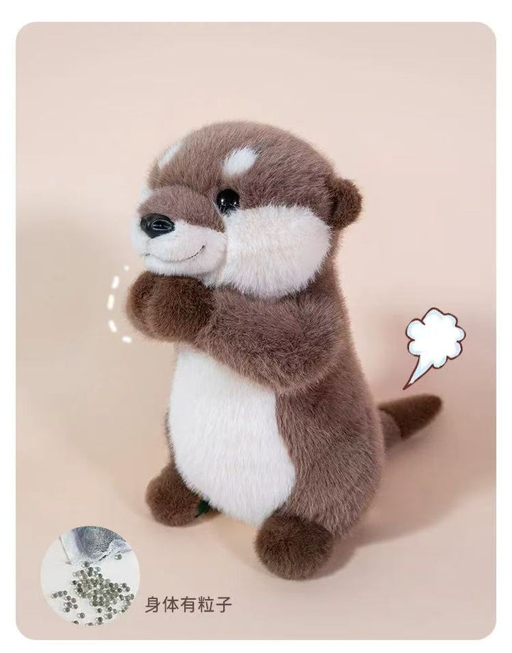 Cuddly Otter Plush Magnet Hand